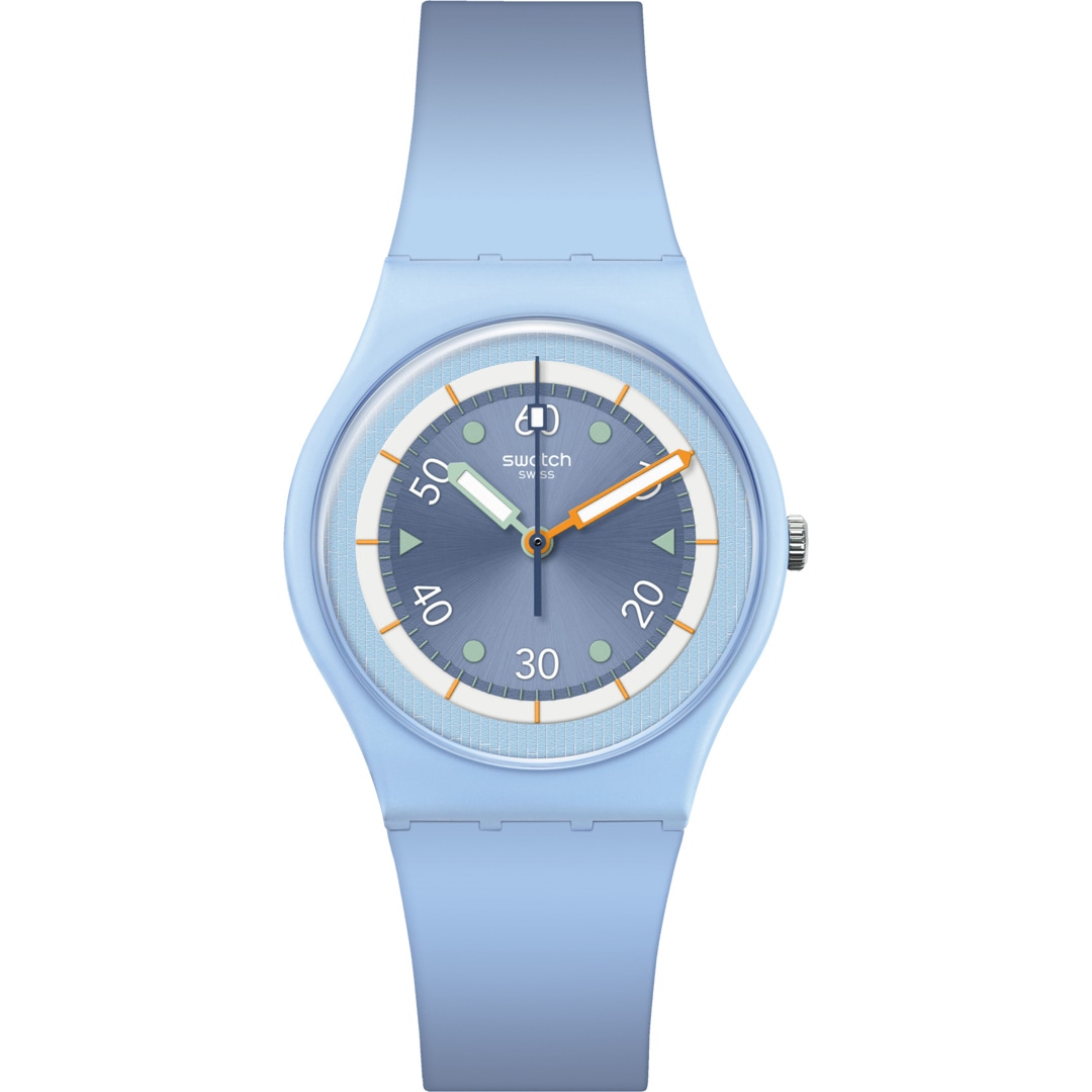 Swatch Original 34 Bioceramic Frozen Waterfall