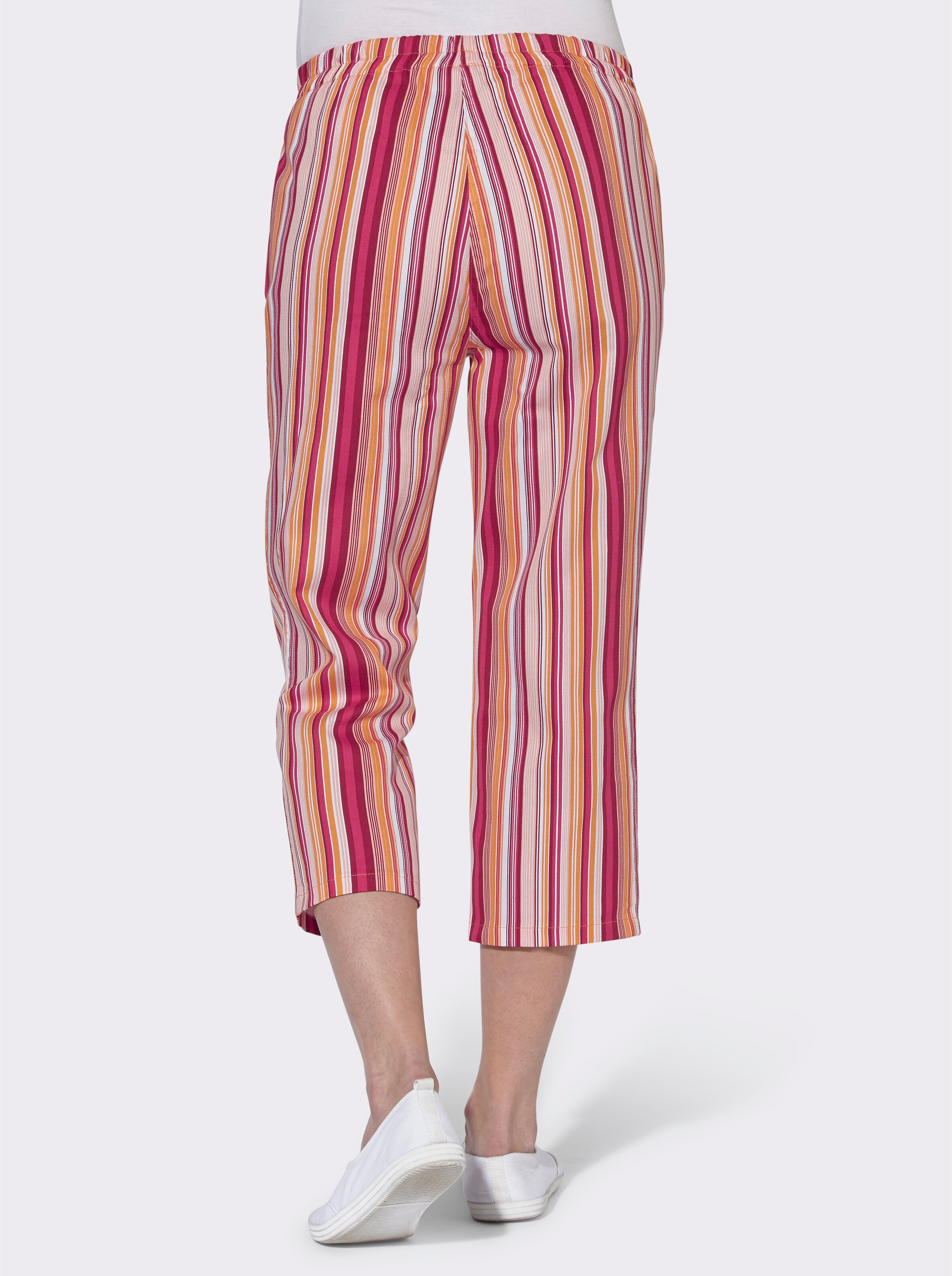 Caprihose aus reiner Baumwolle
