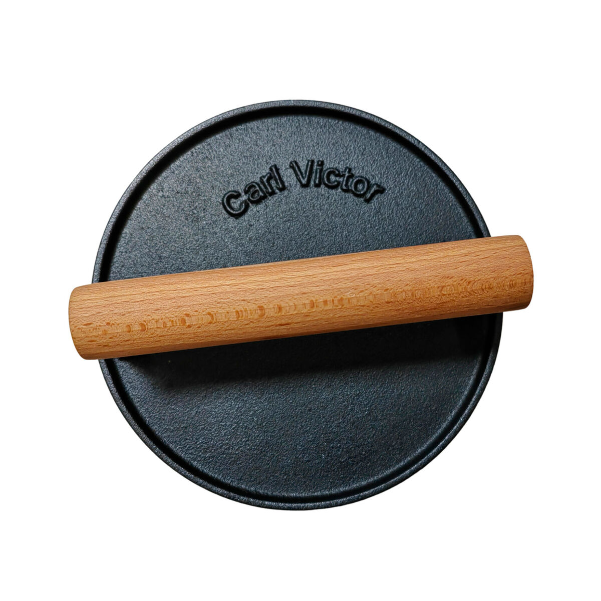 Carl Victor Smash Burger grillpresse glatt 17,5 cm