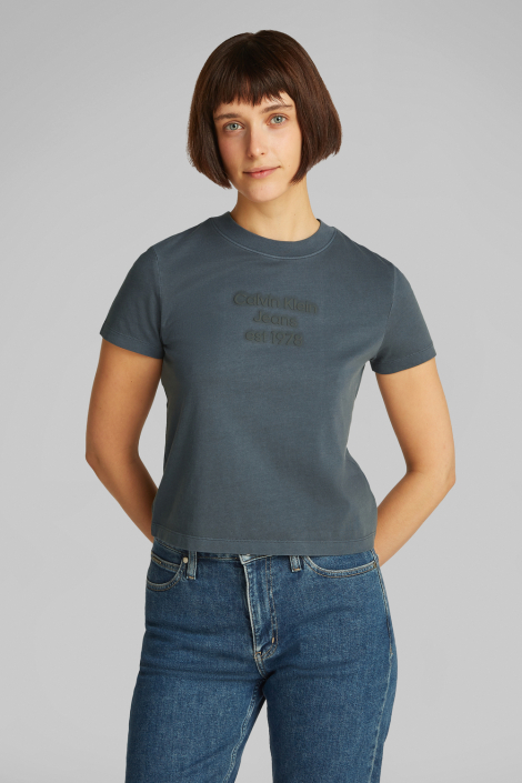 Calvin Klein grijze dames t-shirt