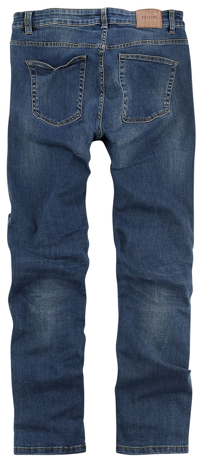 Weft Med Blue | ONLY and SONS Jean