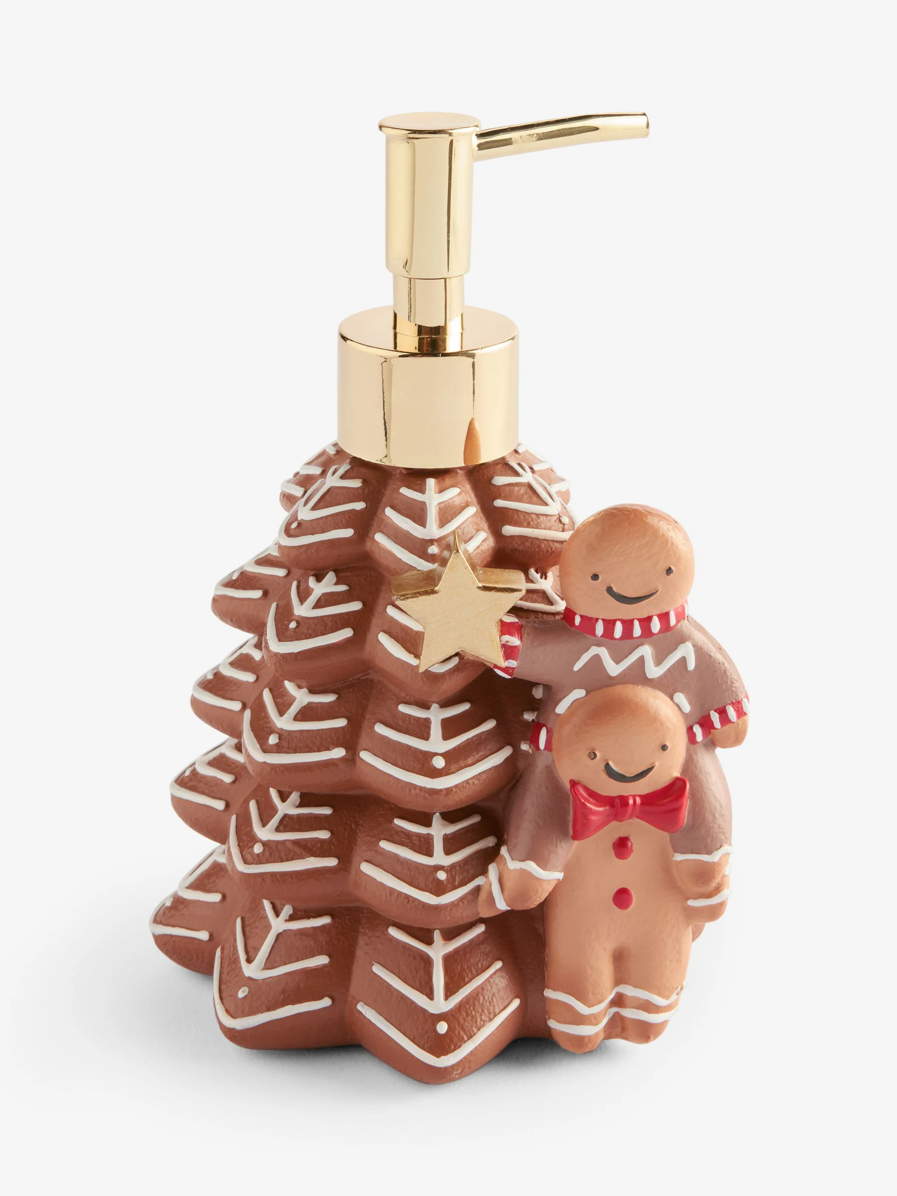 Zeepdispenser met Kerstboom van peperkoek