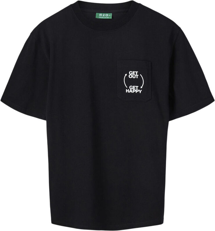 H2O Endelave T-shirt Sort