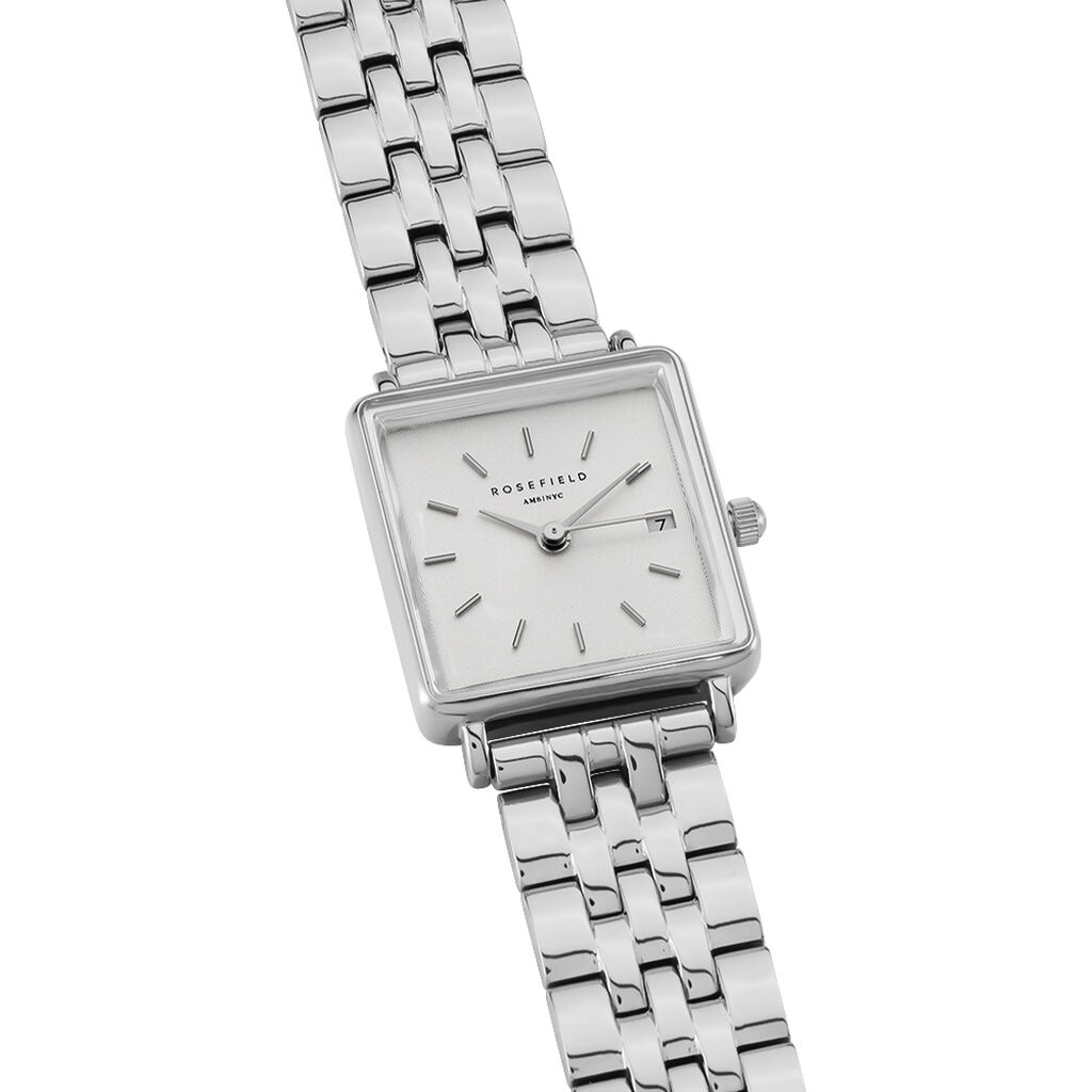 Montre Rosefield Boxy Blanc