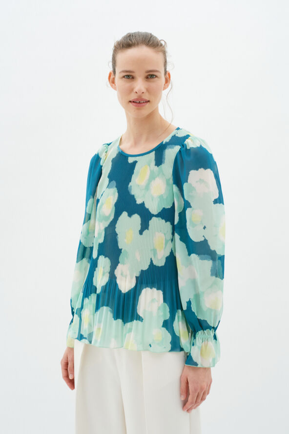InWear DesdraIW Blouse Green poetic flower