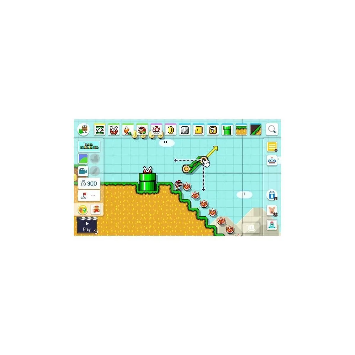 NINTENDO Super Mario Maker 2 - Jeu Switch Edition Limitee