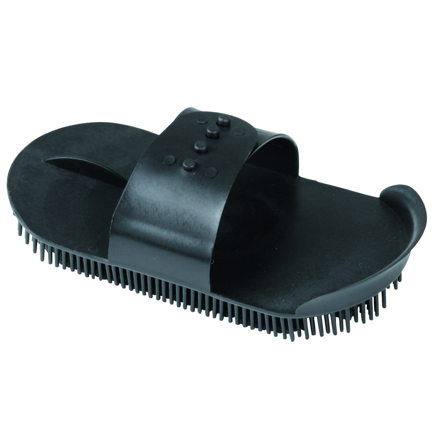 Waldhausen Borstel Plastic - Paard - Zwart - 3x18x25 cm