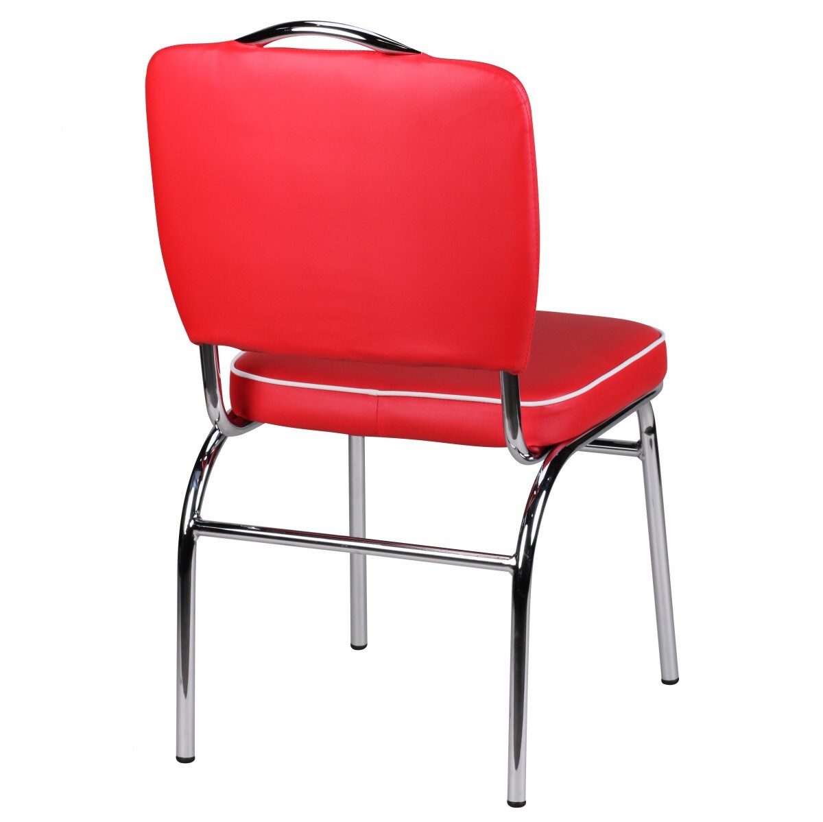 KADIMA DESIGN Retro Esszimmerstuhl, 50er-Jahre Diner Style, bequeme Polsterung, verschiedene Farben