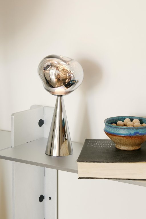 Tom Dixon Melt tafellamp LED oplaadbaar goud