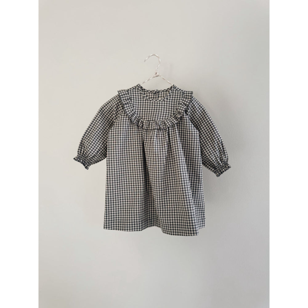 Køb Lalaby Forest Check Noey Kjole Baby