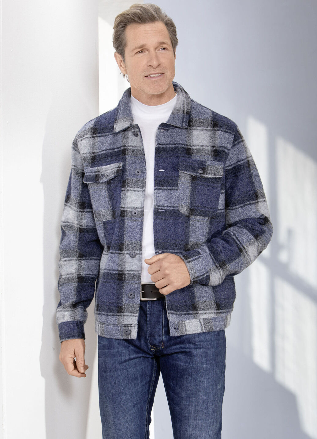Hemdjacke mit Knopfleiste