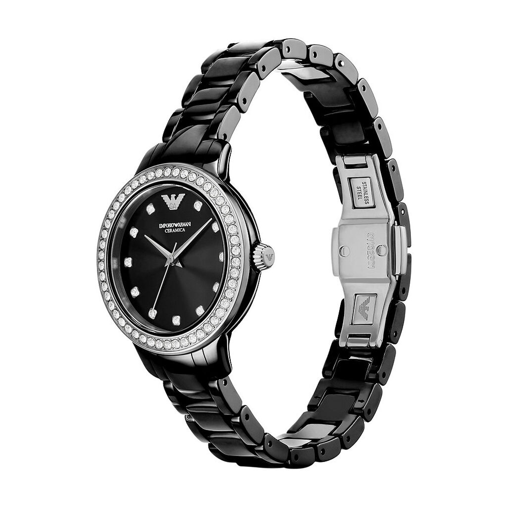 Montre Emporio Armani Noir
