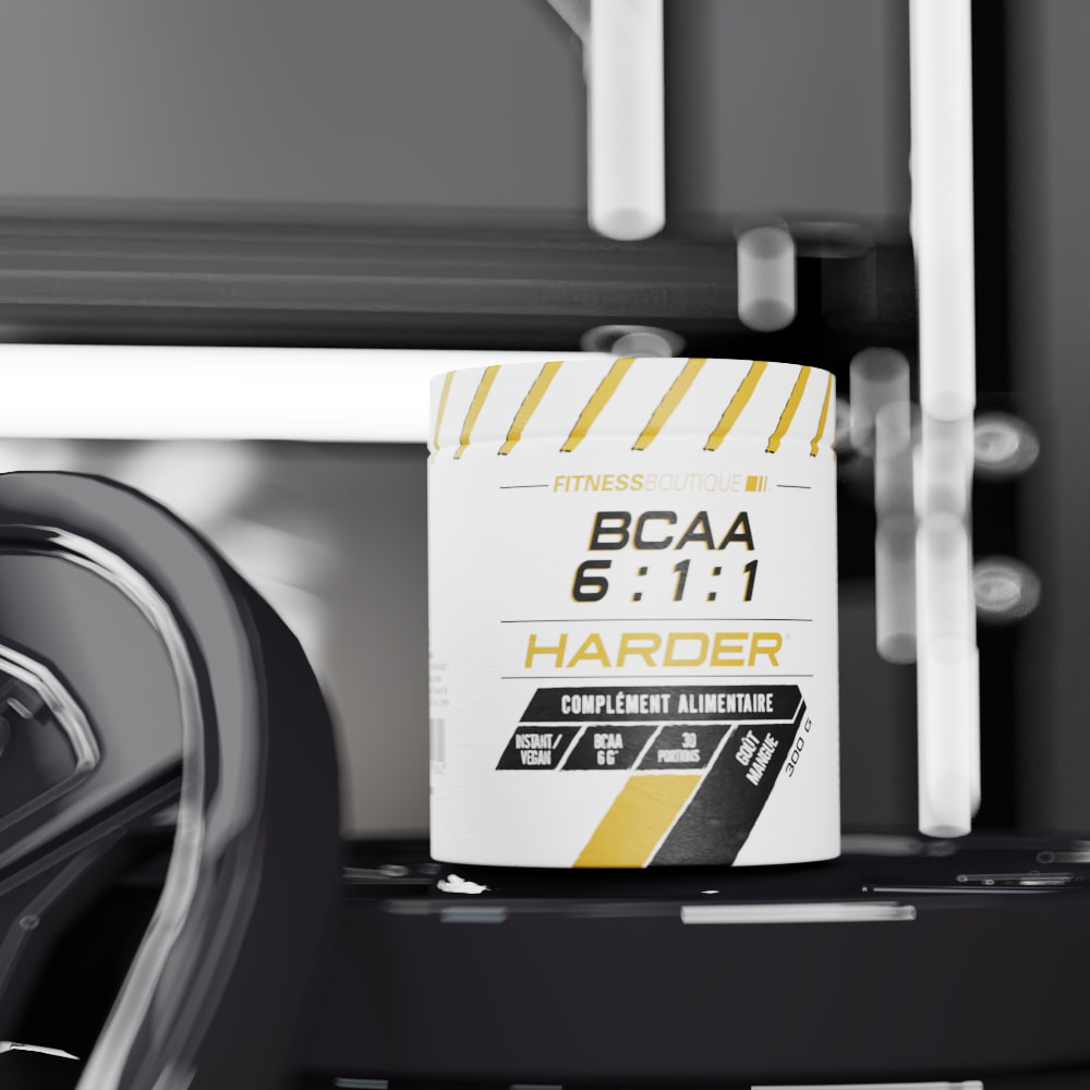 FITNESSBOUTIQUE HARDER BCAA Vegan 6:1:1