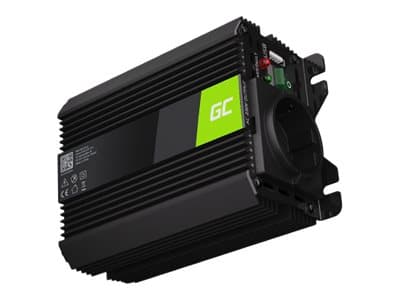 Green Cell PRO INVGC06 - DC-AC strøminverter - DC 12 V - 150 watt - utgangskontakter: 1 - Europa - svart