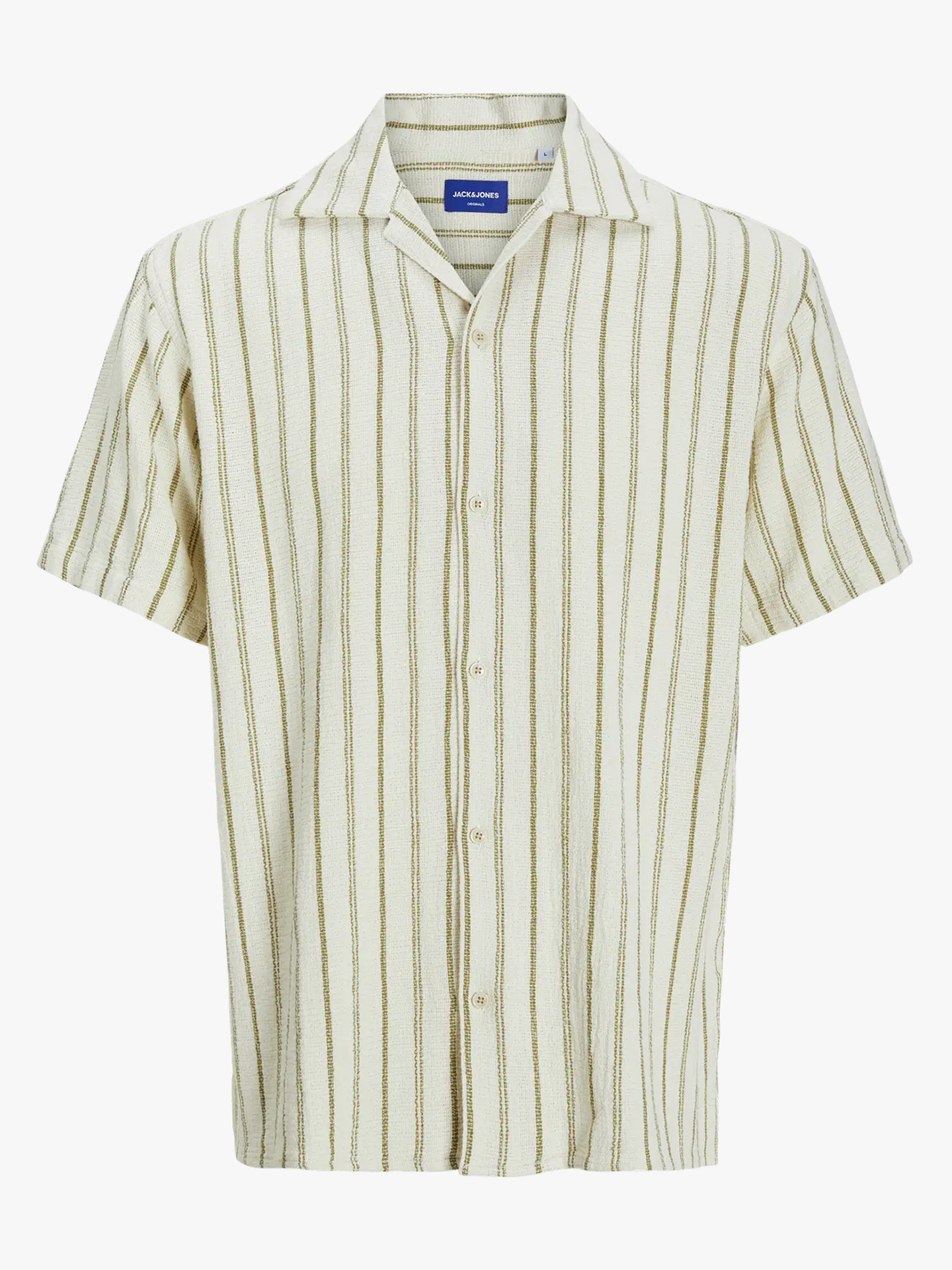 Coba Stripe Resort Shirt Short Sleeve Junior