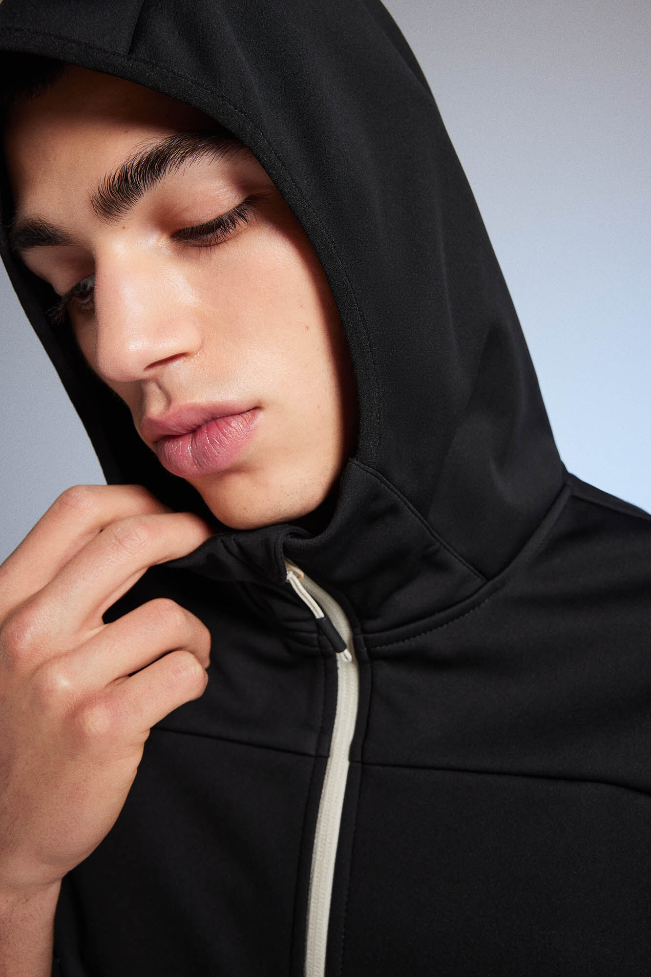 Jaqueta técnica Softshell - preta