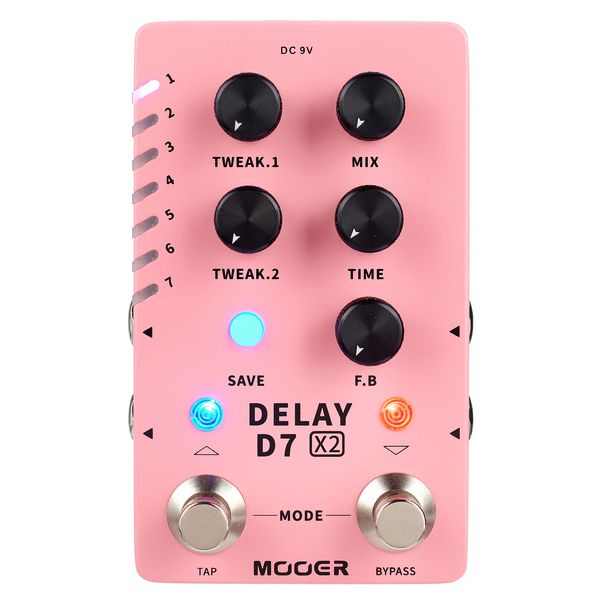 Mooer D7 X2 Delay