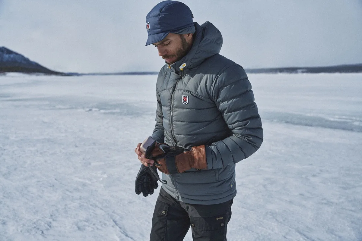 Fjällräven Expedition Pack Down Hoodie Men's Navy
