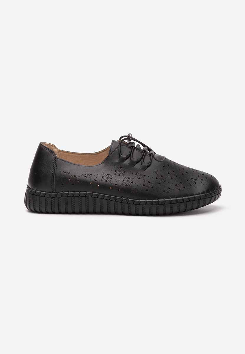 Chaussures casual femme noirs Emaly