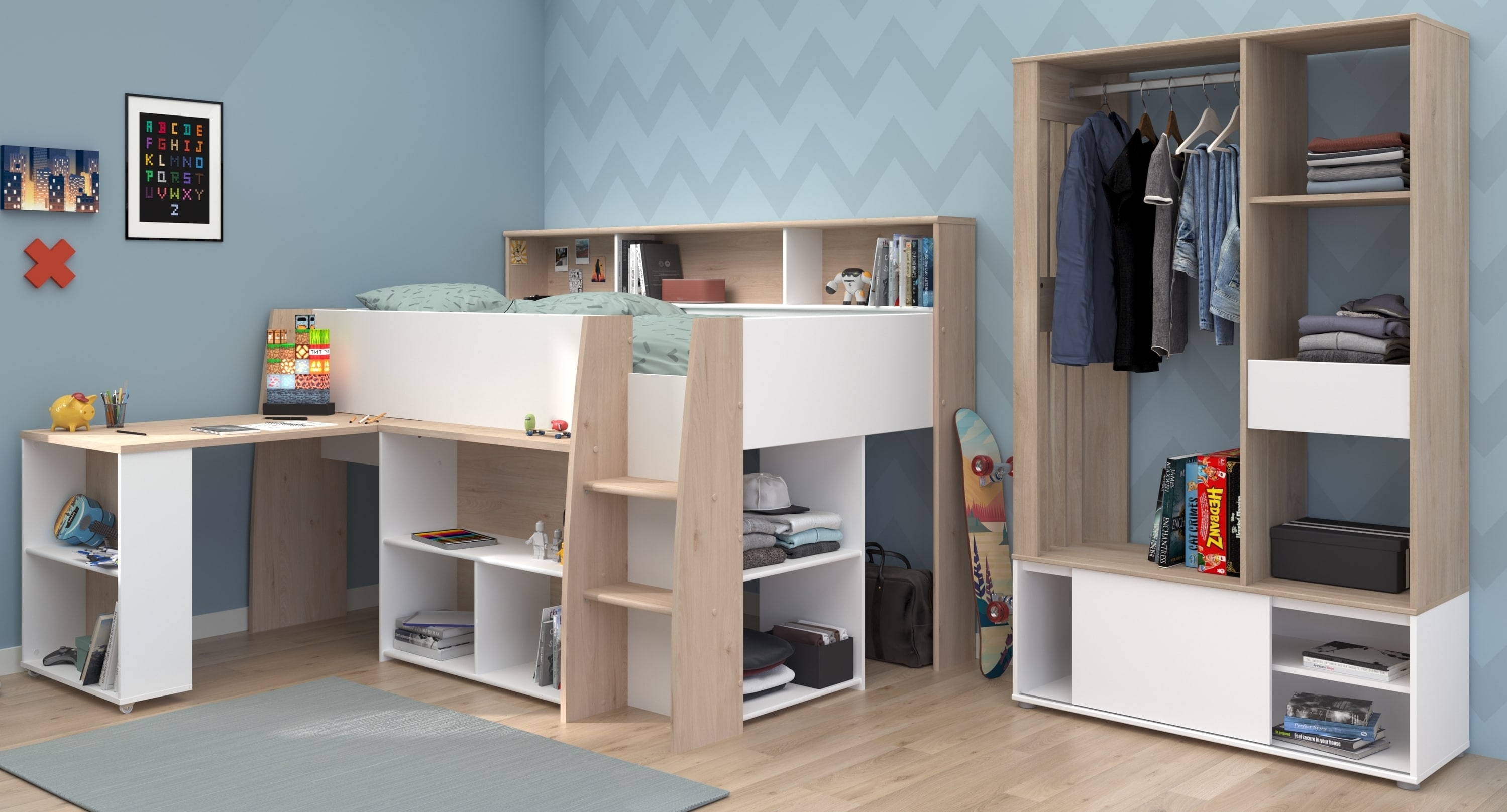 Parisot Kinderzimmer Set 2-tlg. 