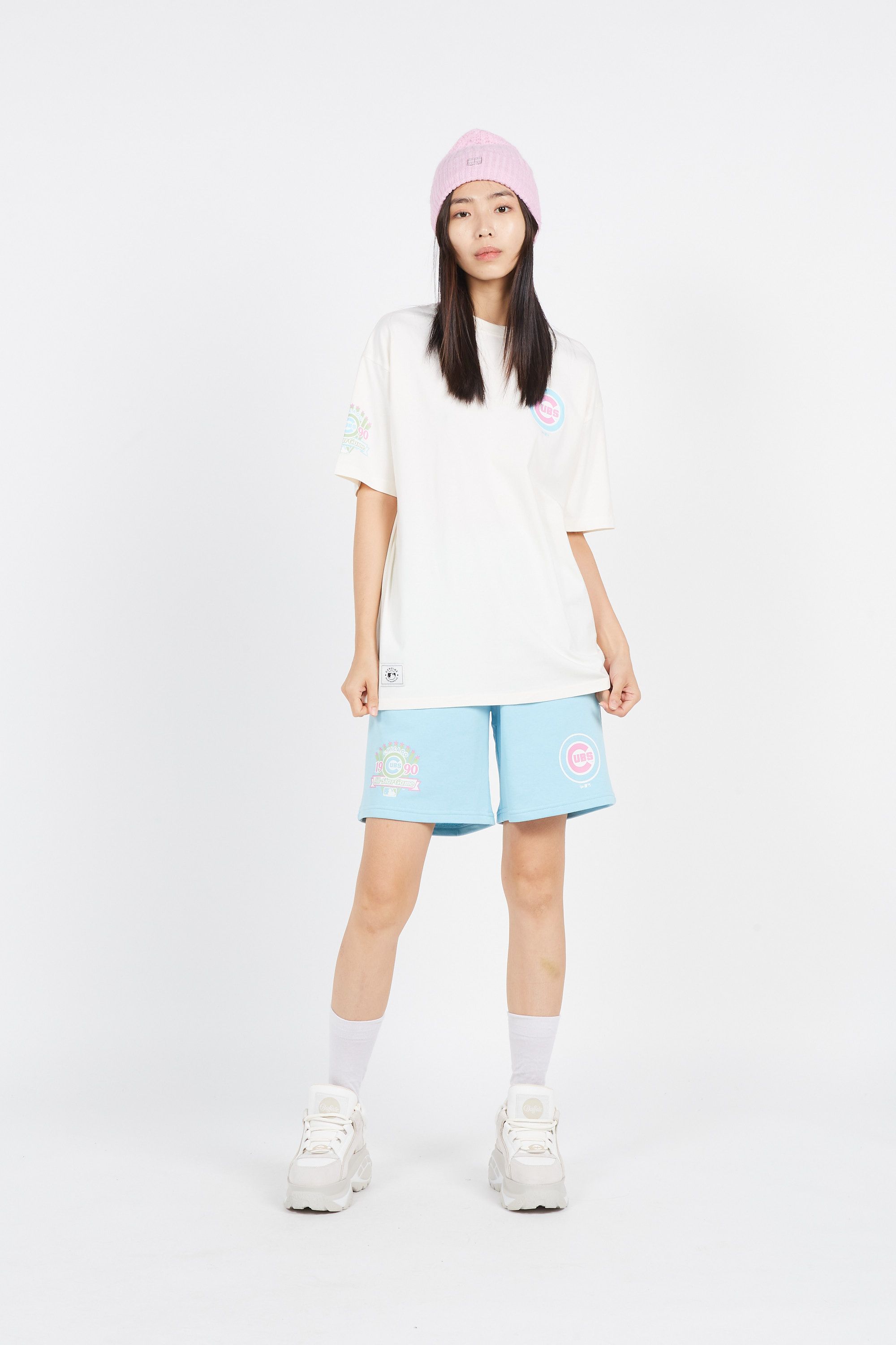 NEW ERA Short MLB PASTEL SHO CB Bleu