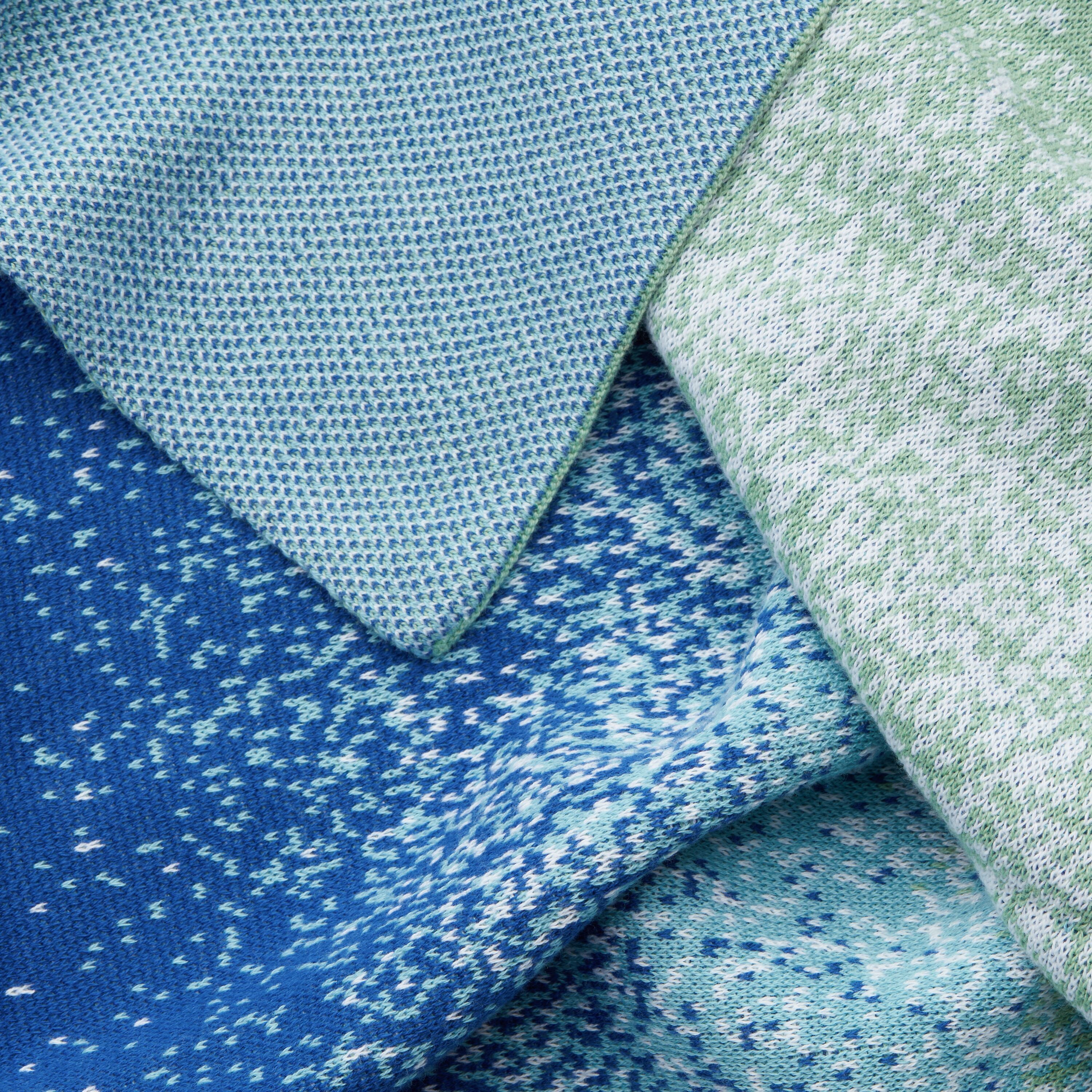 SULA x Micasa SOLE Decke - Blau / B: 130.0 cm x H: 170.0 cm