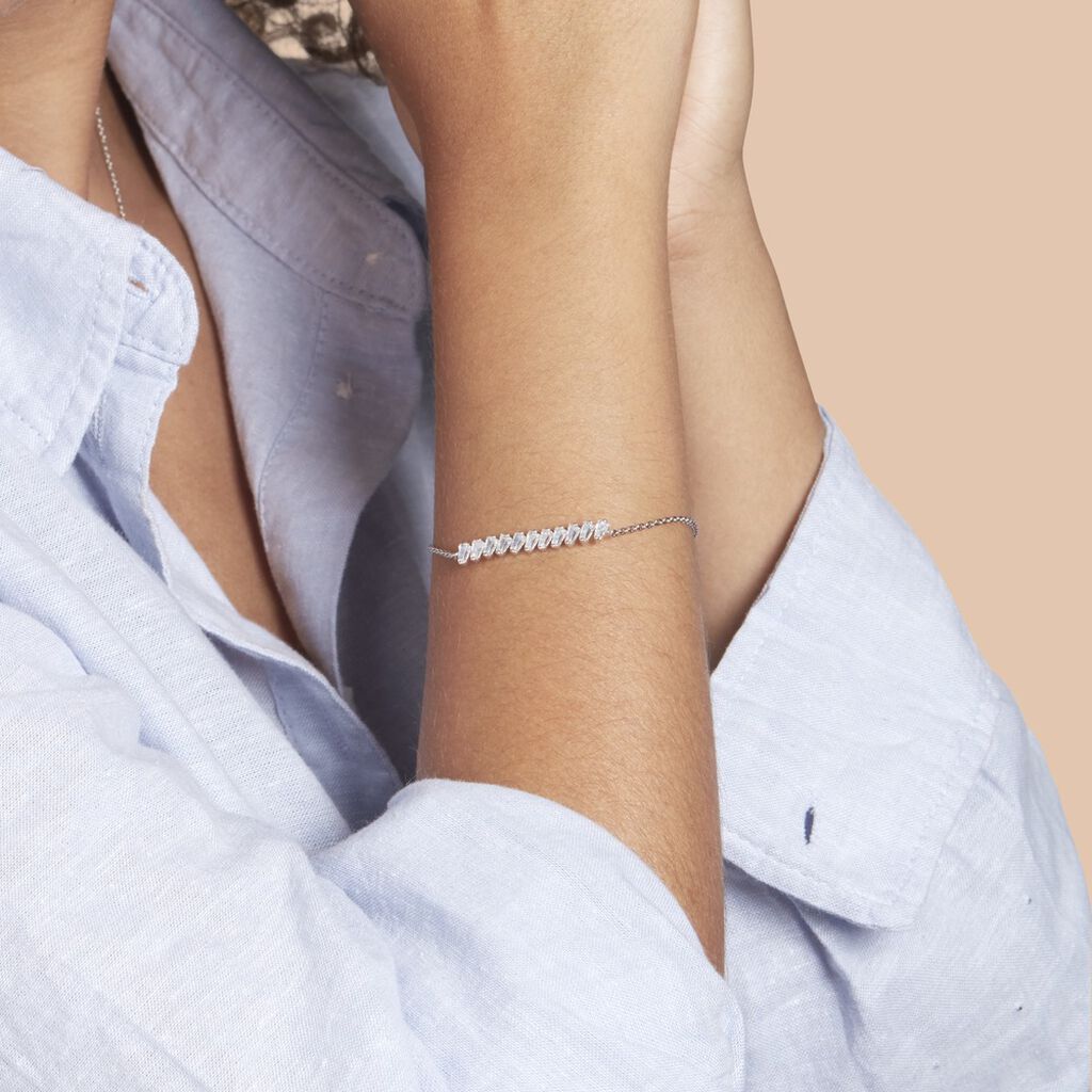 Bracelet Gilleberte Argent Oxyde