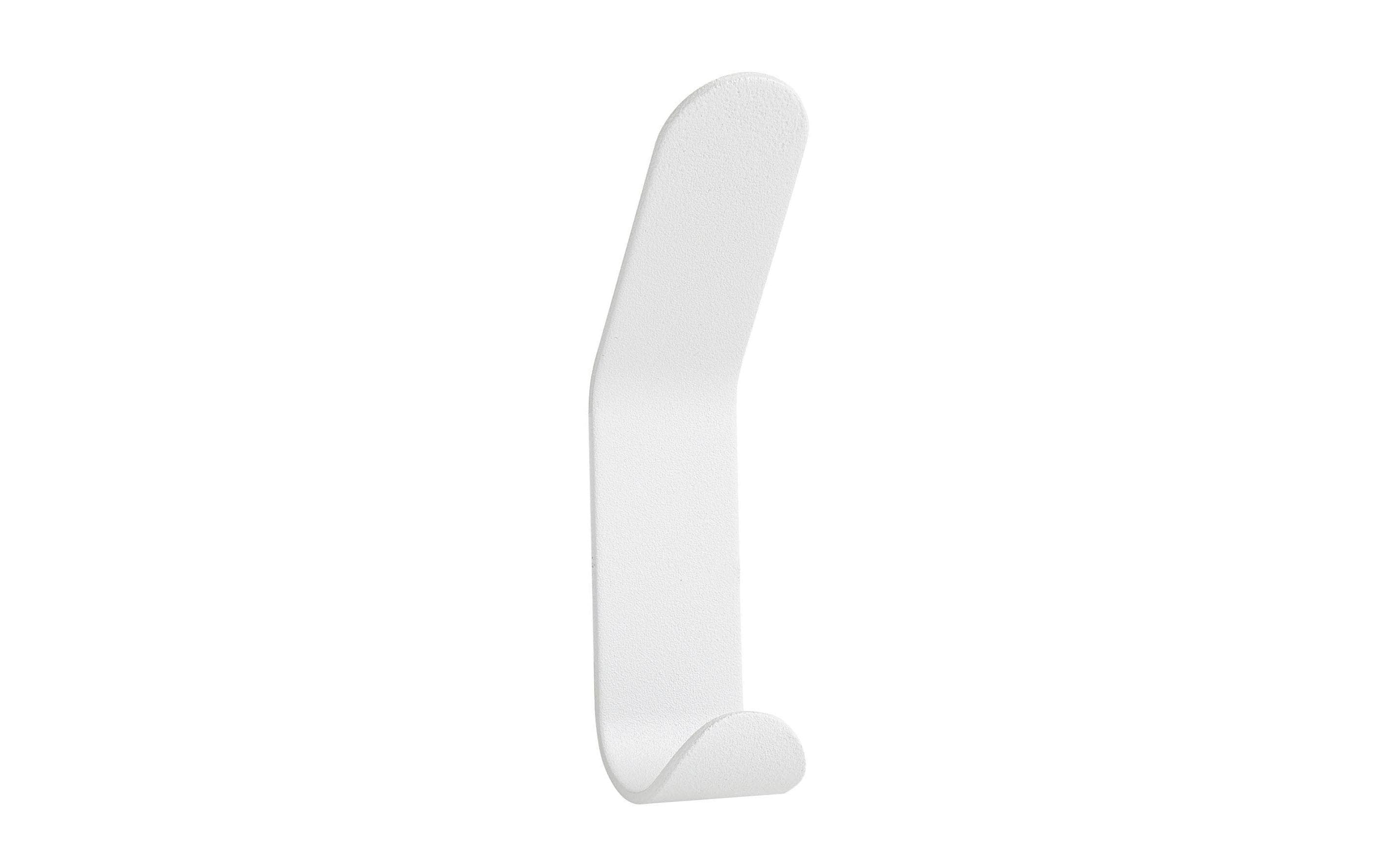 Wandhaken A-Double Hook WeissWandhaken aus Stahl, Weiss