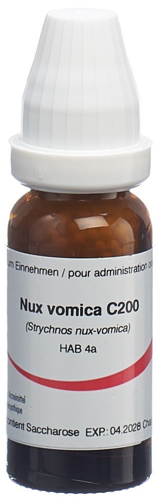 Omida Nux vomica 200 C<br>14 g, Globuli