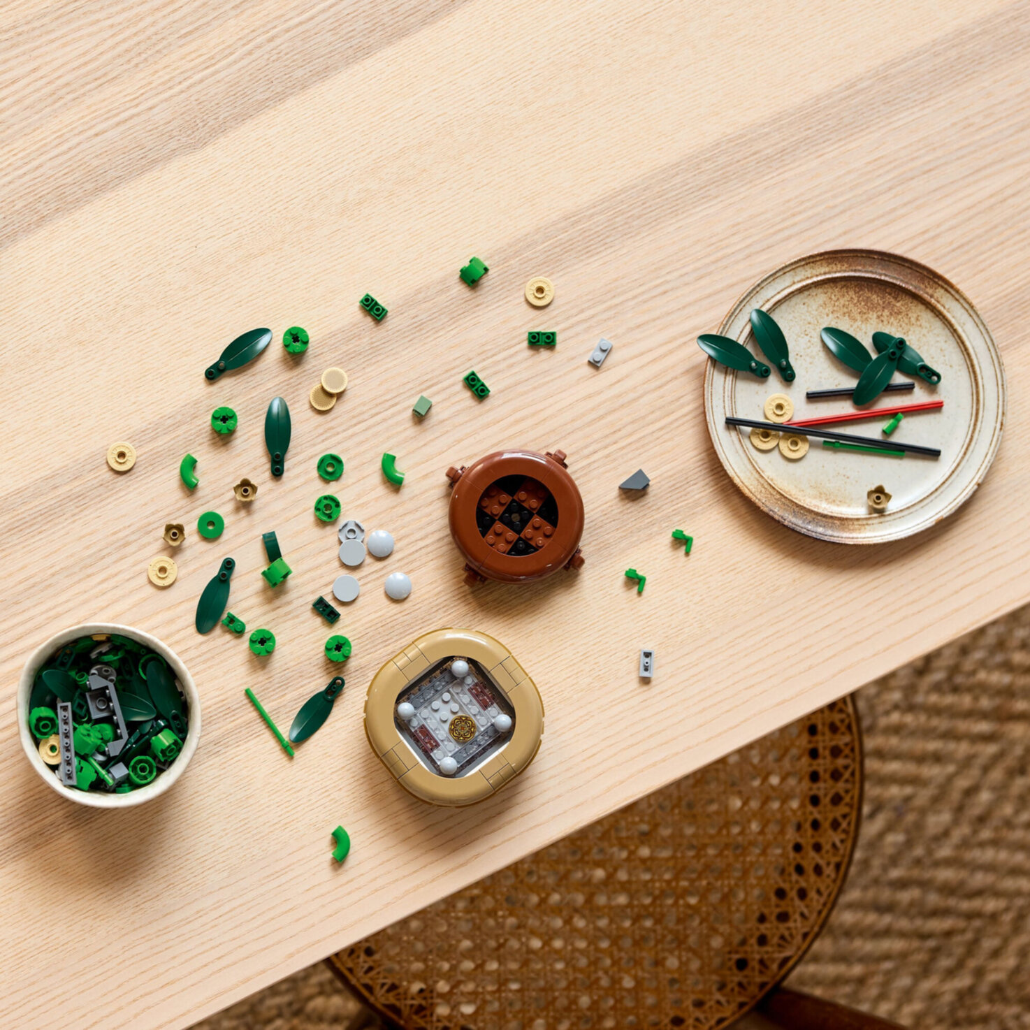 LEGO® Botanicals 10344 Glücks-Bambus aber 18 Jahren