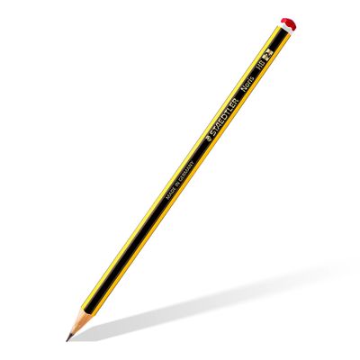 STAEDTLER Noris 120 - 12 Crayons à papier - HB - avec gomme et taille-crayon - pack spécial anniversaire
