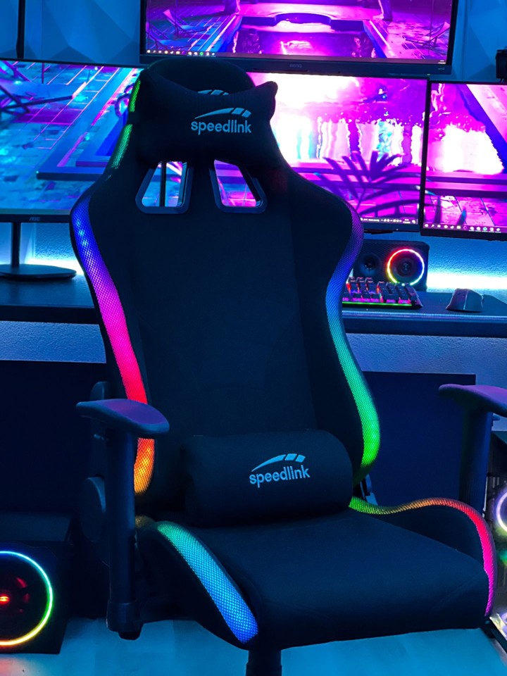 Speedlink - REGYS RGB Gaming Chair, black fabric