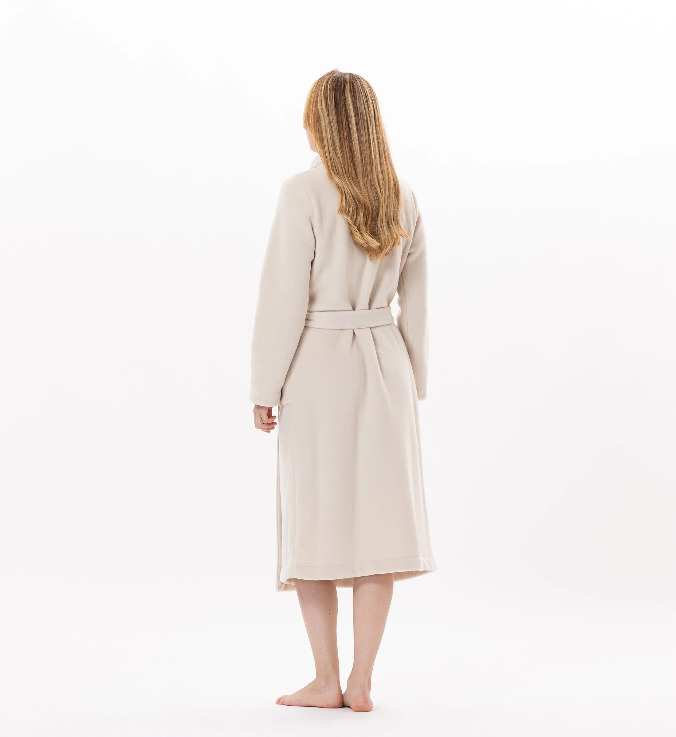 ESSENTIEL 865 - Peignoir en polaire | Beige