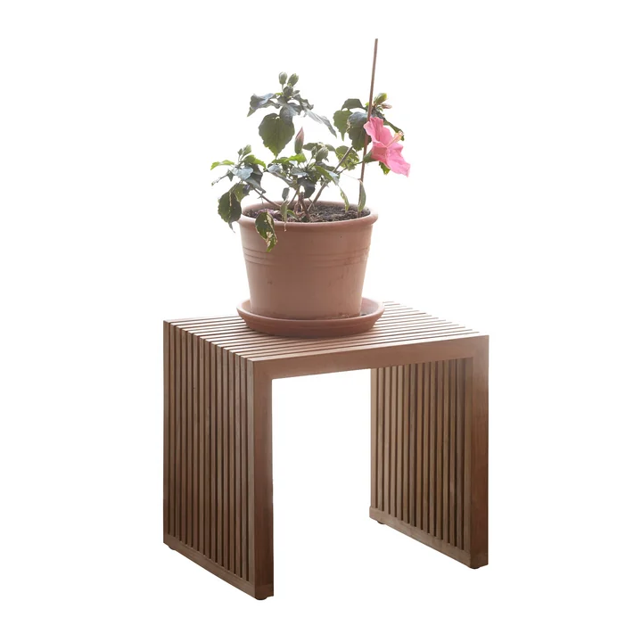 Jan Kurtz - Tivoli Hocker, Teakholz