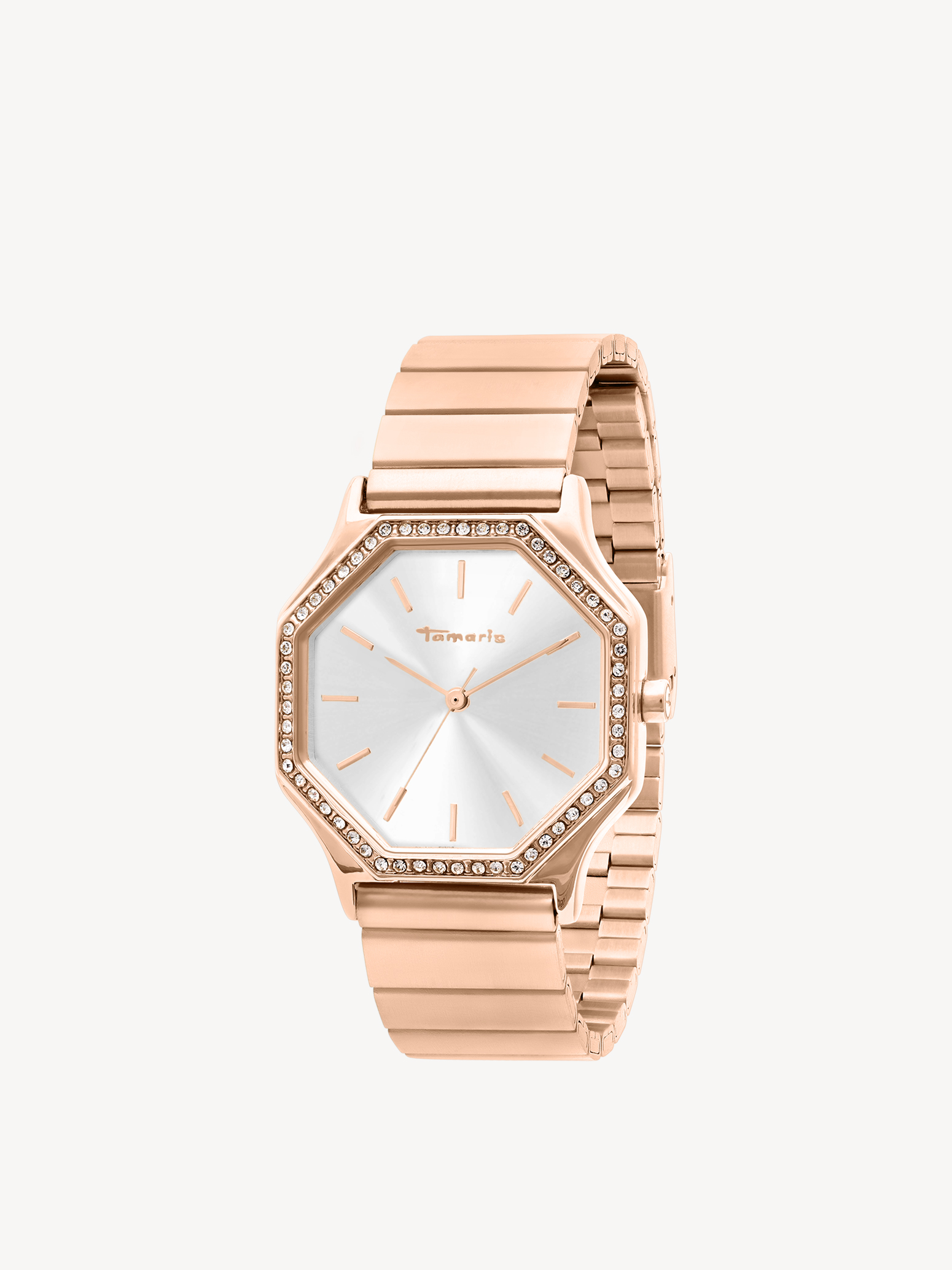 Horloge - rosegoud