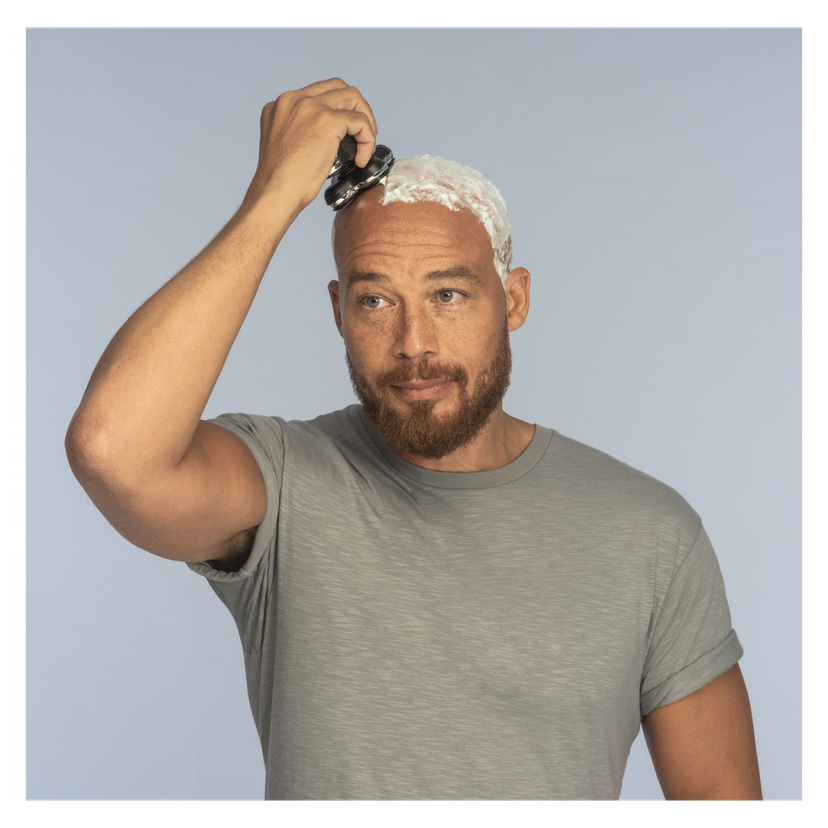 Trådløs barbermaskin for hode 50 min