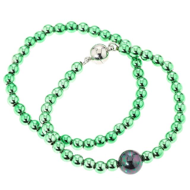 Armband-Set, Muschelkernperle, Magnet, 20 cm, 2-teilig
