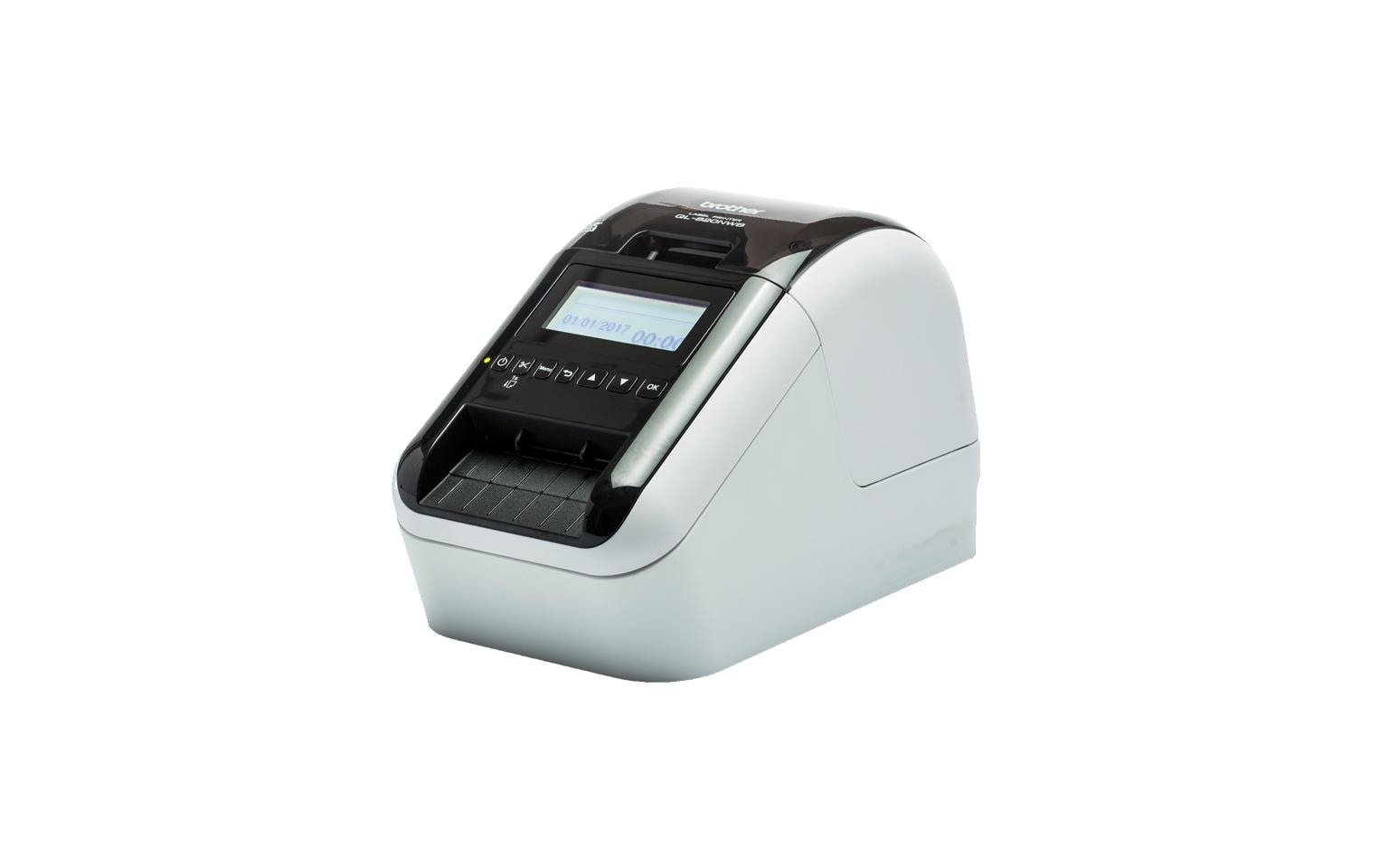Etikettendrucker QL-820NWBcVM inkl. 3x DK-N55224<br>Netzwerk- und WLAN-fähiger 2-Farb-Thermodirektdrucker