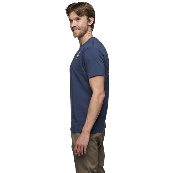 T-shirt escalade BLACK DIAMOND MONO POCKET SS TEE INDIGO
