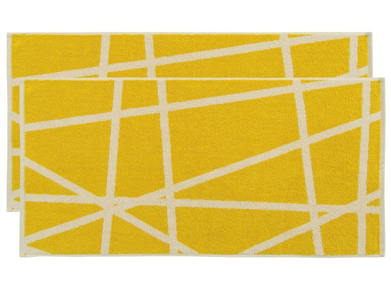 2 handdoeken 50 x 100 cm