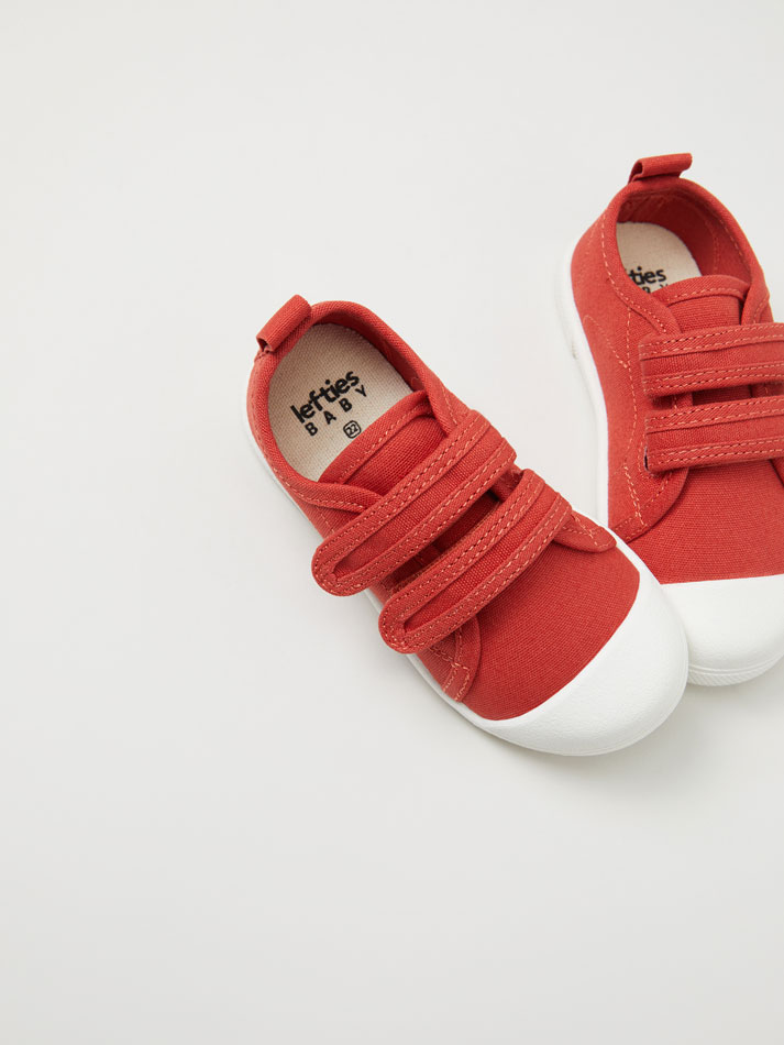 Pantufa de tricô com dedos separados - Azulejo