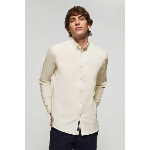 Polo Club - RIGBY GO SHIRT REG OXFORD Beige