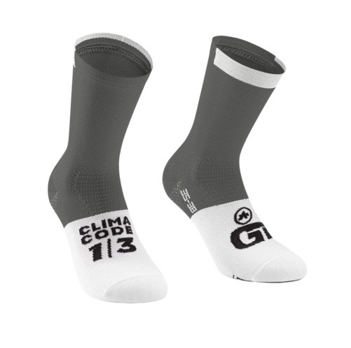 Assos GT C2 Cykelstrømper, Rock Grey
