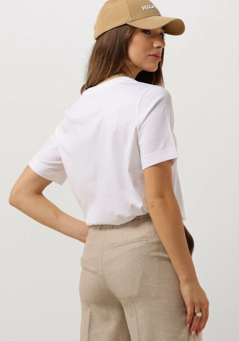 DRYKORN witte drykorn t-shirt kirani 520160