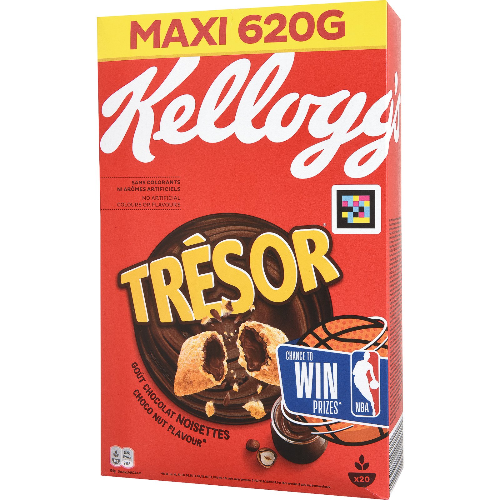 Kellogg's Tresor Choco Nut 620 g