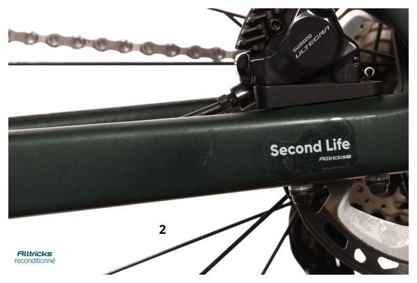 Vélo de Route Scott Addict RC 15 Shimano Ultégra DI2 12V Komodo Green 2023 - Produit Reconditionné