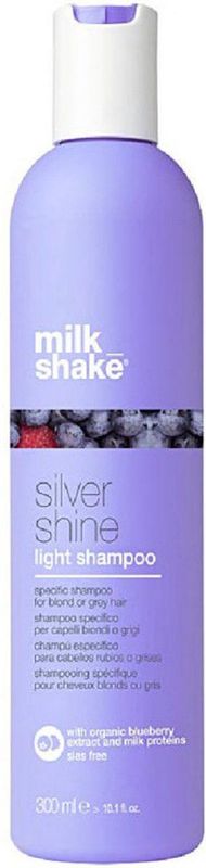 Milk Shake - Silver Shine Light Shampoo - 300ml - Zilver - Zonder SLS en SLES