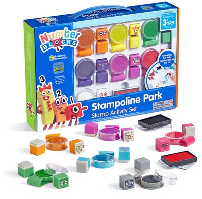 Learning Resources Numberblocks Stempelsett Stampoline Park