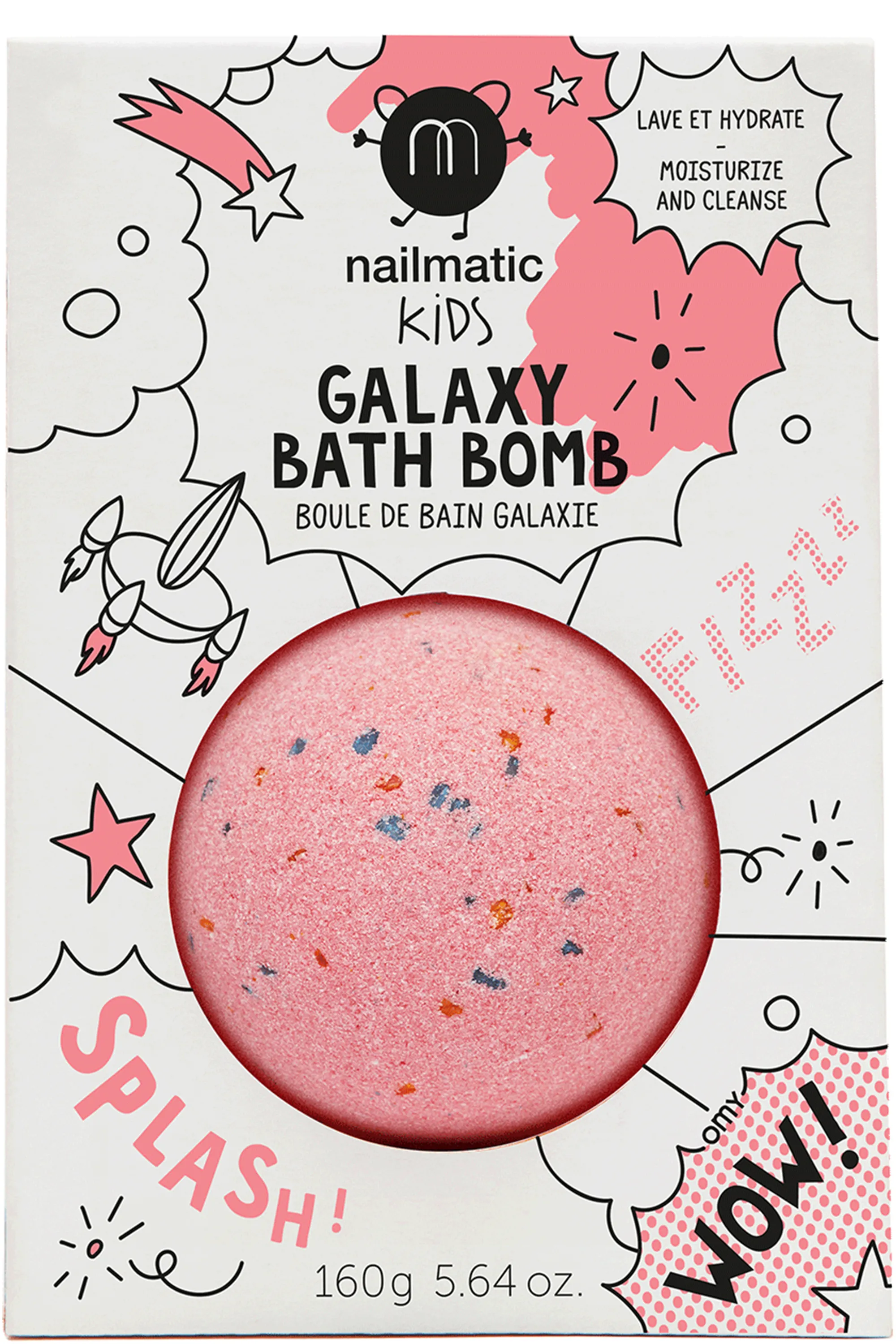 Nailmatic Boule de bain Red Planet-160 g