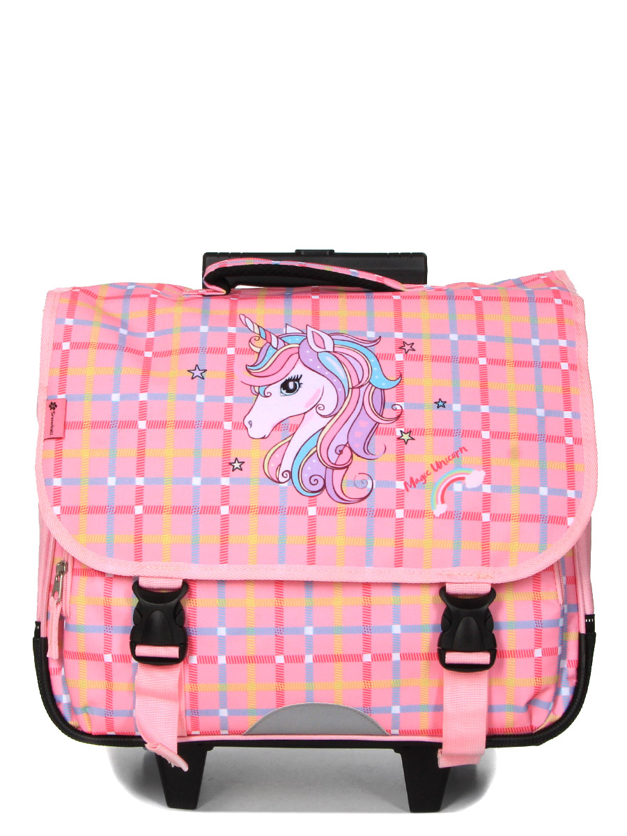 Cartable À roulettes Snowball Romantique Licorne 41 cm